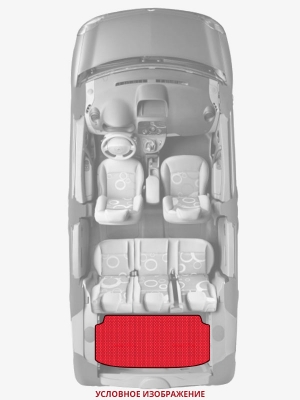ЭВА коврики «Queen Lux» багажник для Isuzu Rodeo (I)